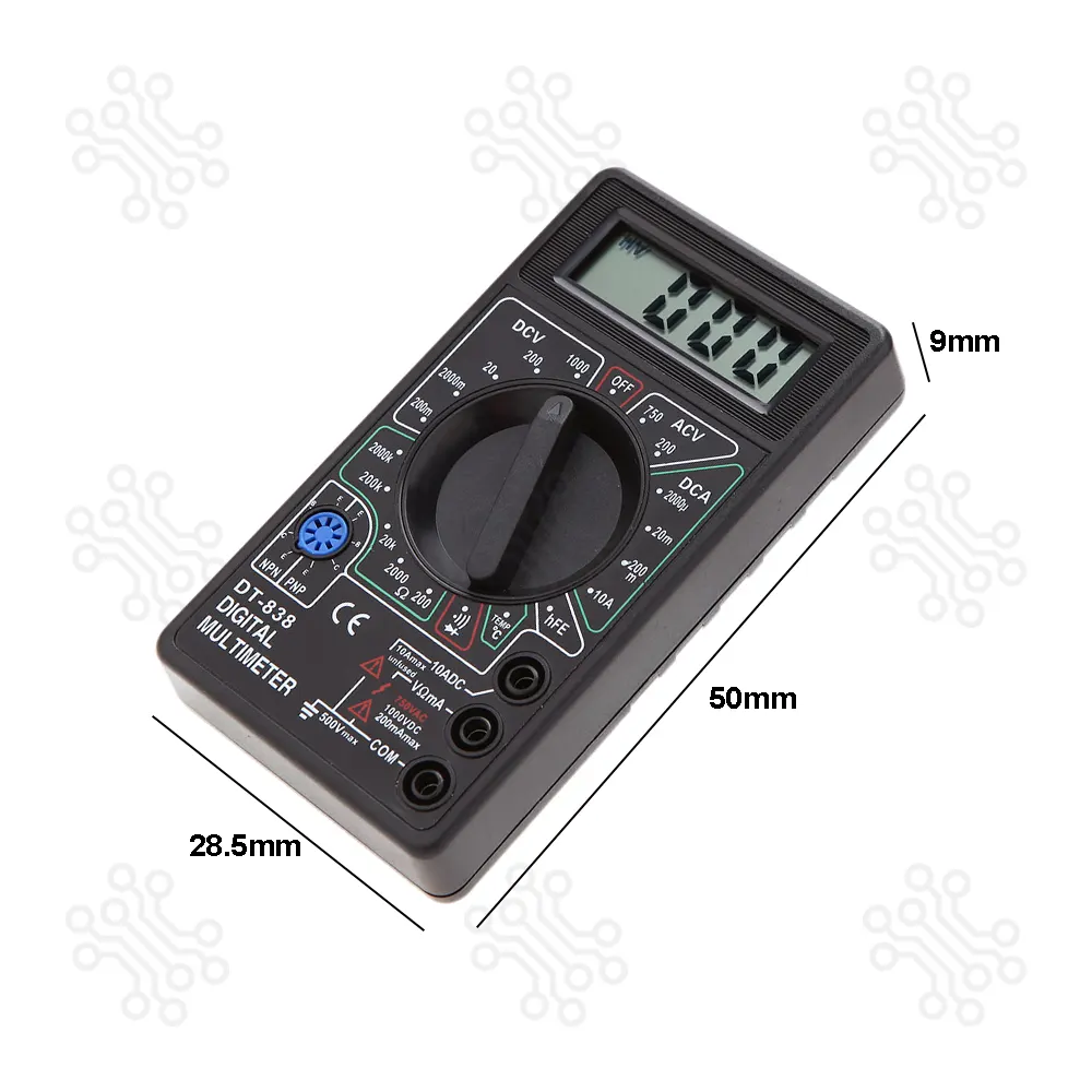 Soundtech Multimeter DT838 