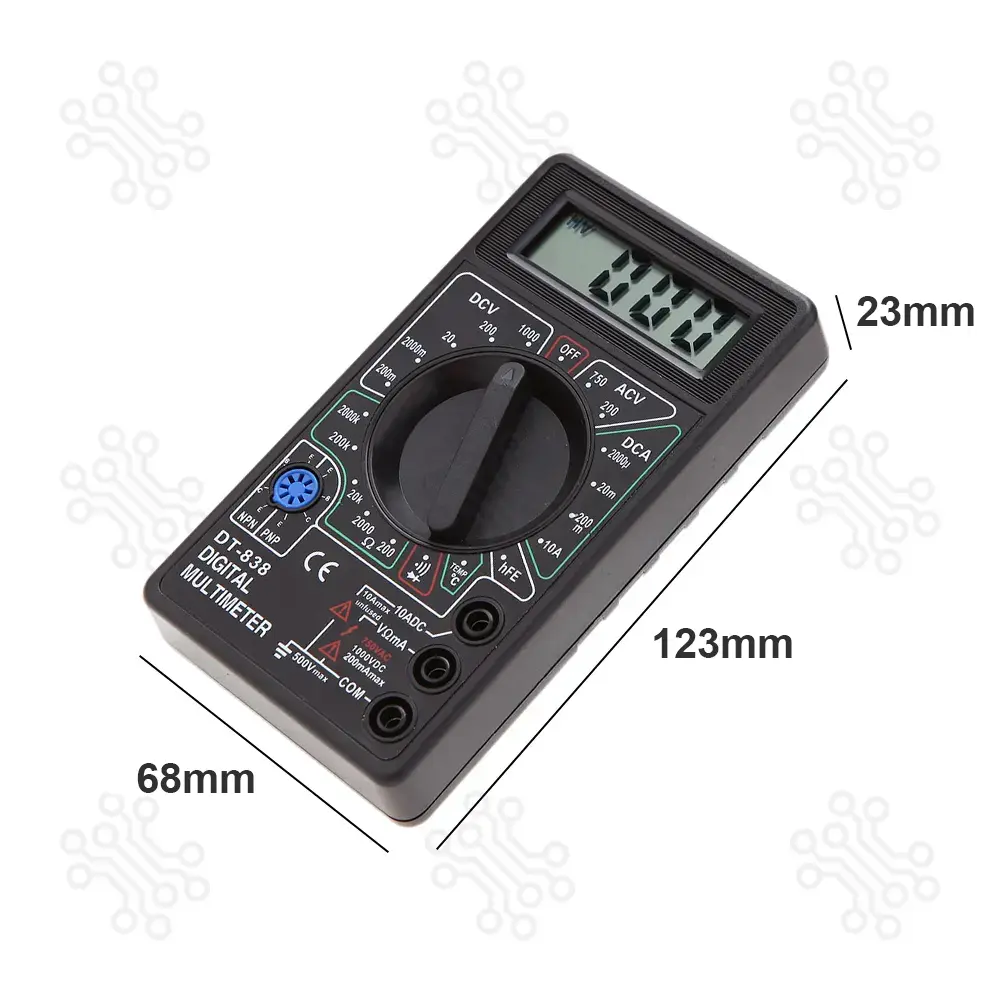 Soundtech Multimeter DT838  in Bangladesh