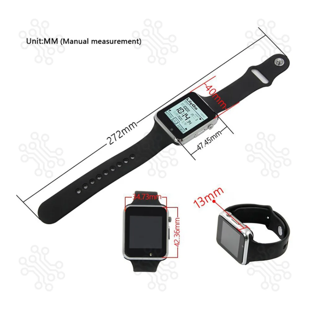 TTGO T Watch Wearable ESP32 Chip Touch Display Programmable in Bangladesh