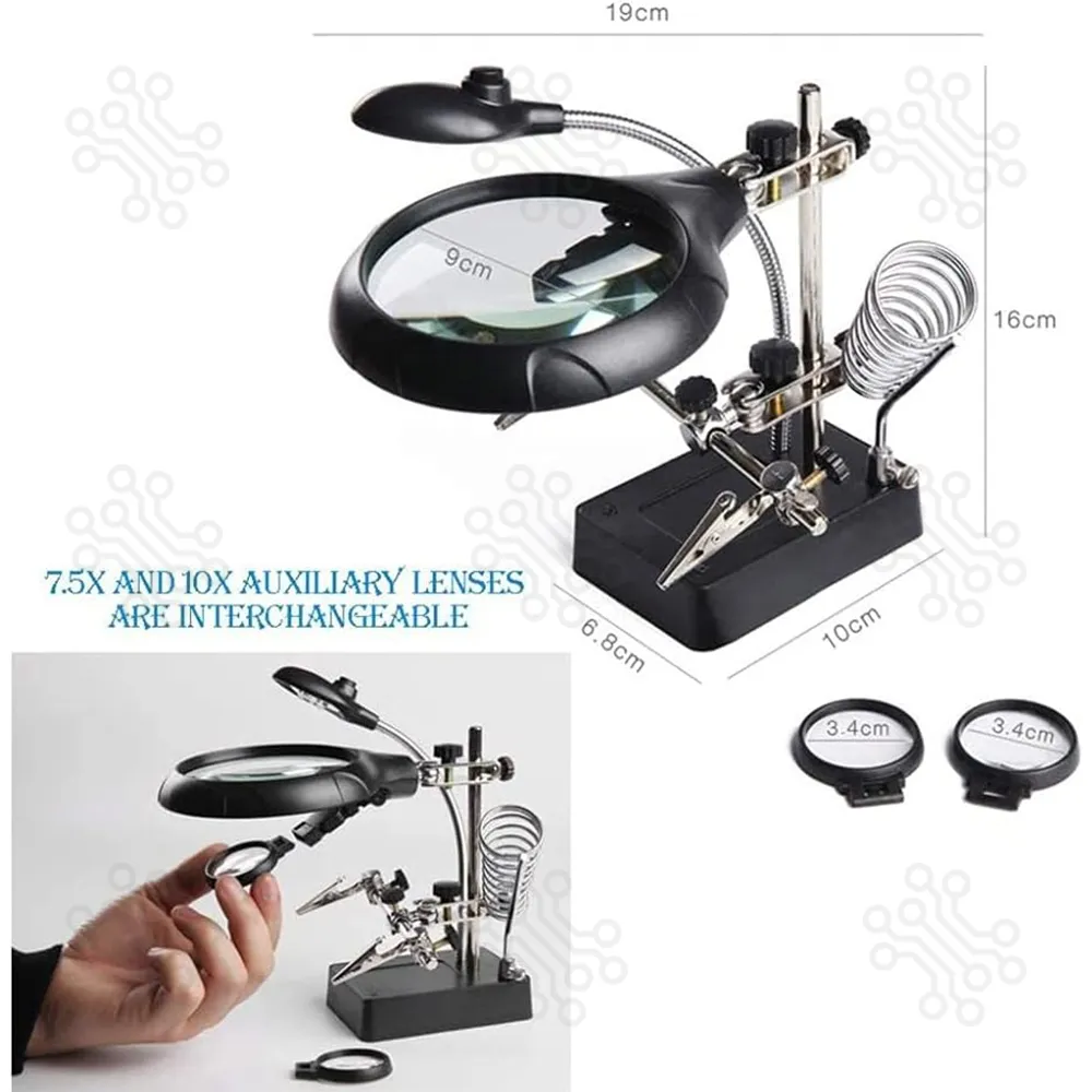 Third Hand Soldering Iron Stand Workstation in Bangladesh
