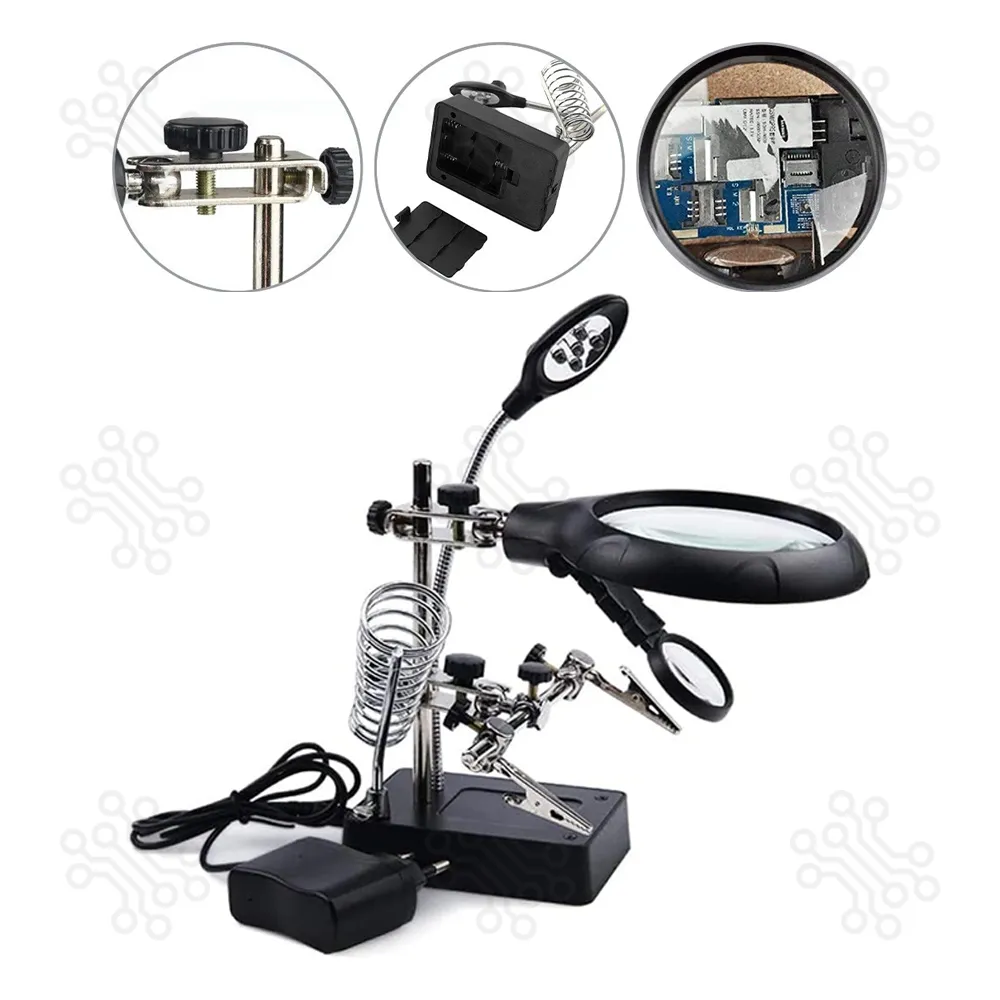 Third Hand Soldering Iron Stand Workstation in Bangladesh