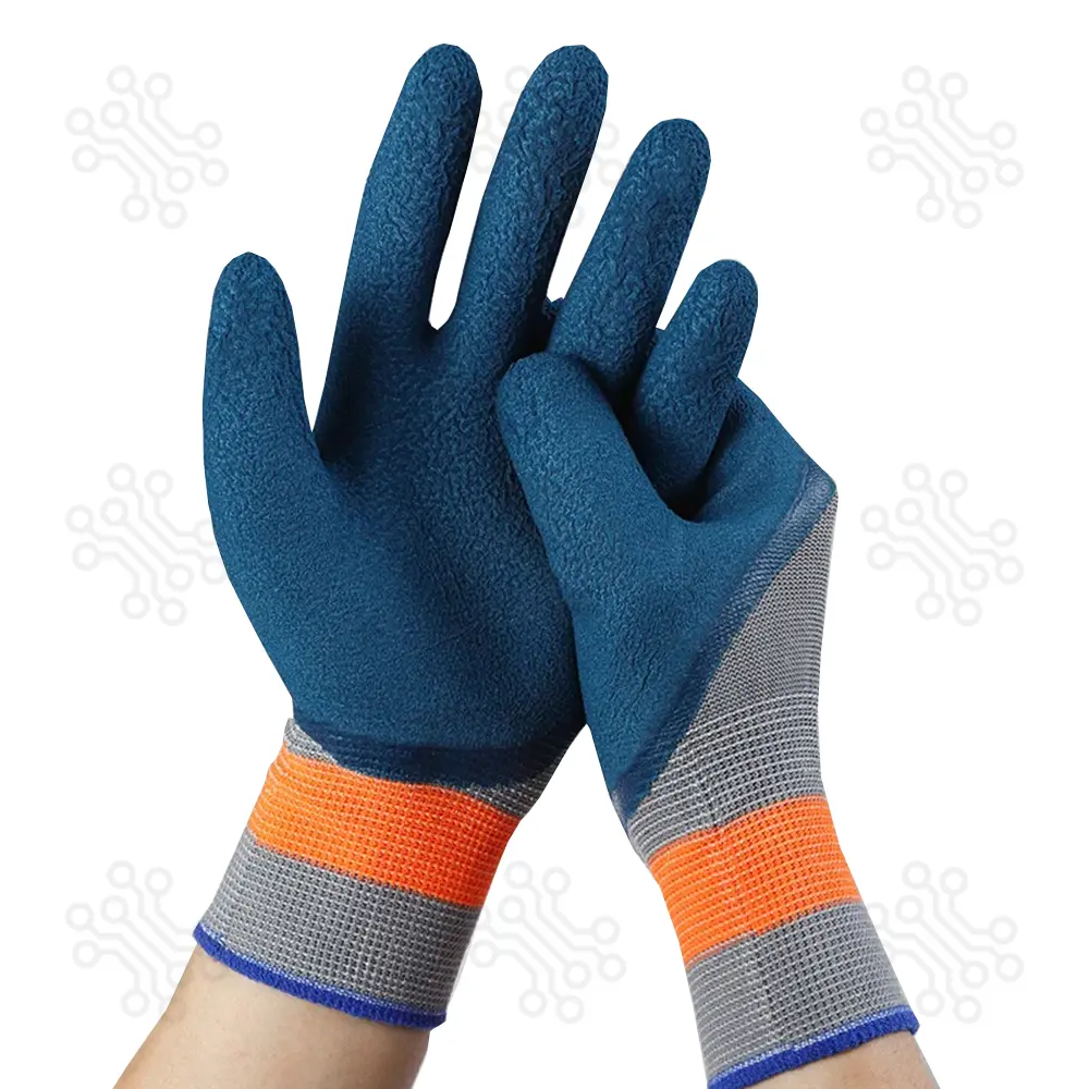 Tire Rubber Construction Work Gloves in Bangladesh