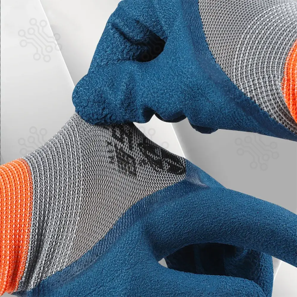 Tire Rubber Construction Work Gloves in Bangladesh