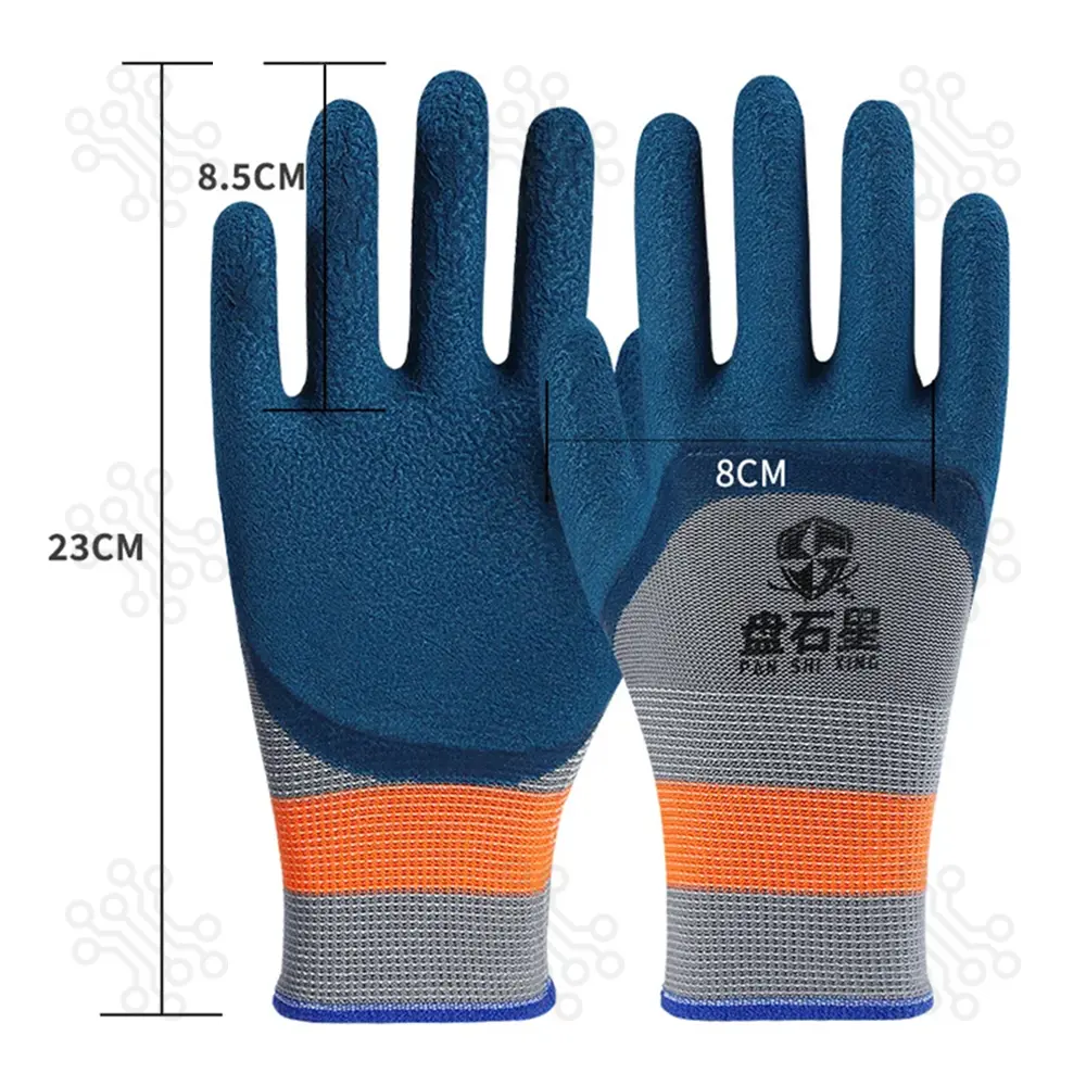 Tire Rubber Construction Work Gloves in Bangladesh
