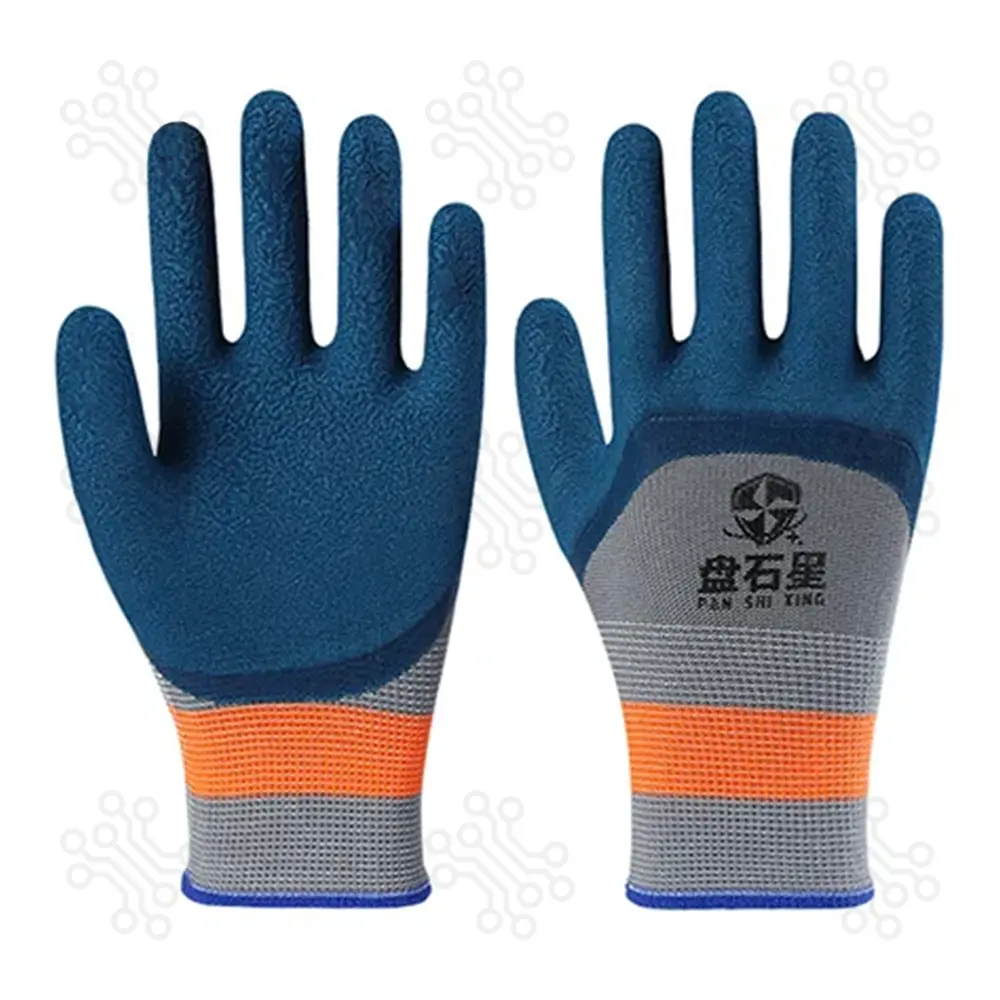 Tire Rubber Construction Work Gloves