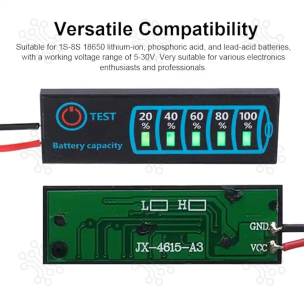 Universal Battery Capaity Level LED Indicator in Bangladesh