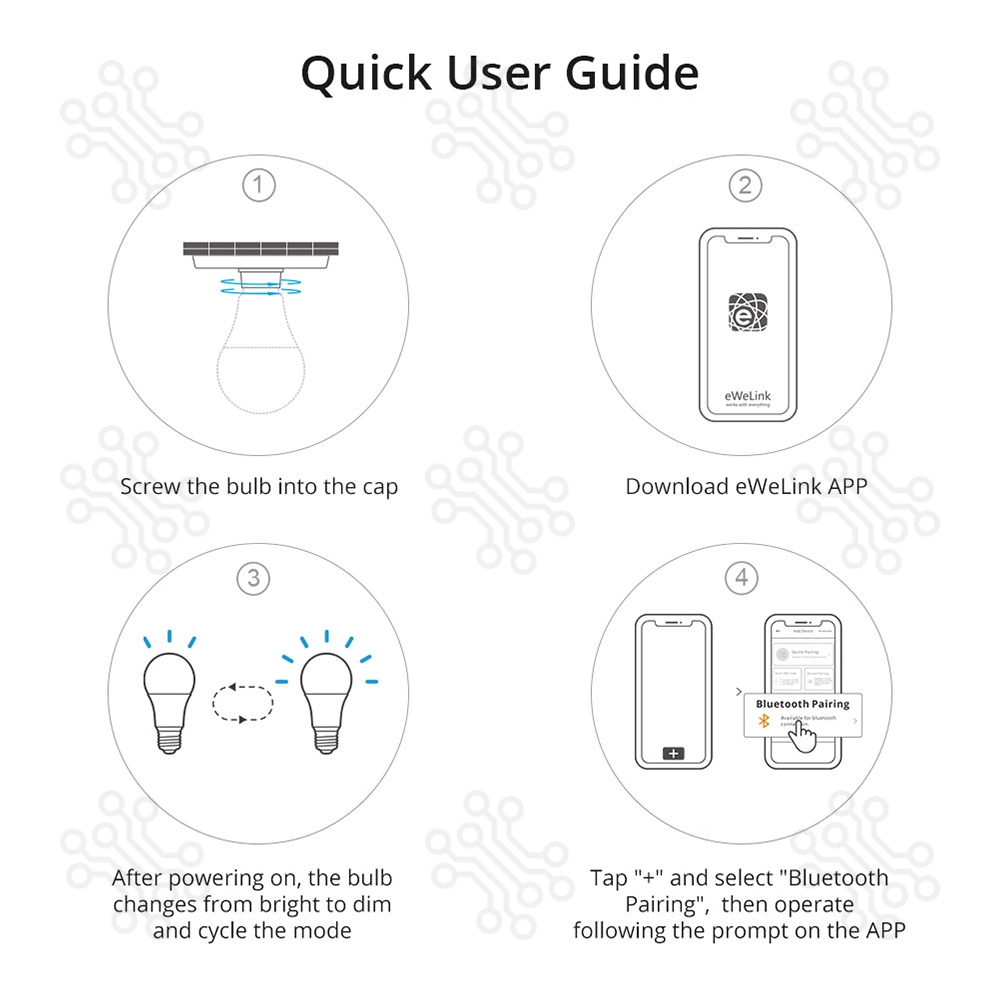 WiFi IoT Switch SONOFF Smart LED Bulb B05BL