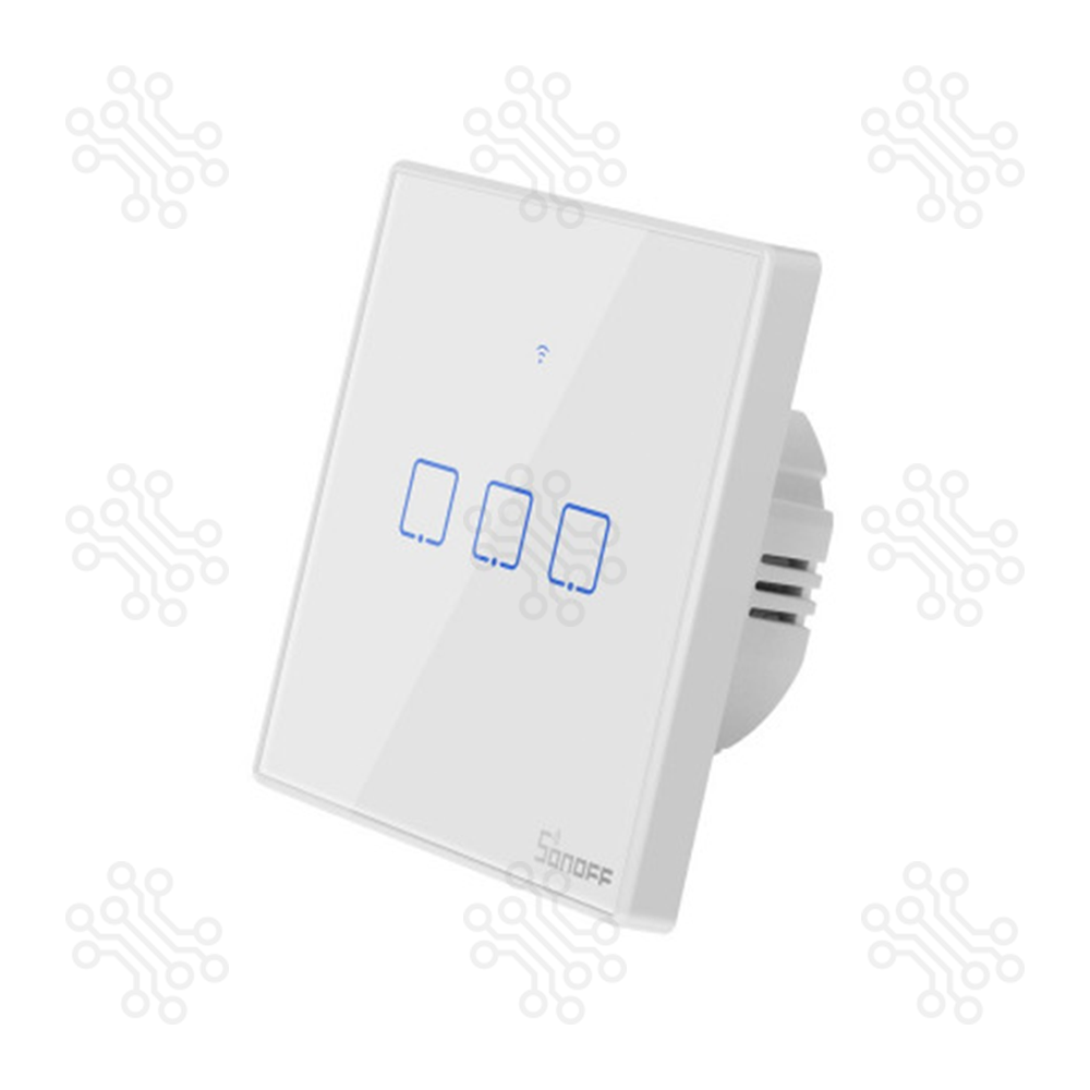 WiFi IoT Switch SONOFF T2 3 Gang