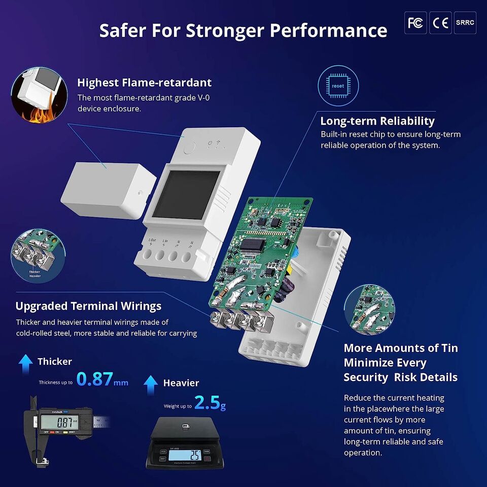 WiFi IoT Switch Sonoff Pow Elite in Bangladesh