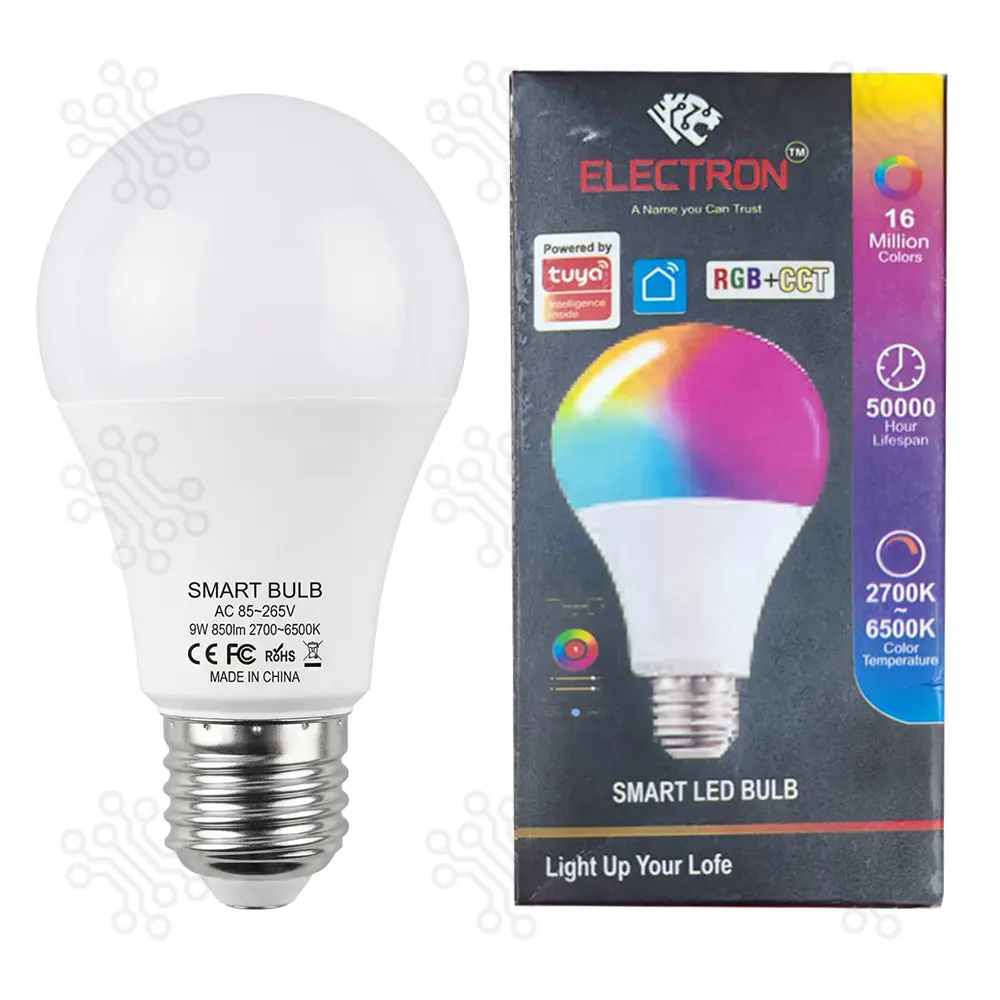 Wifi Smart LED Bulb 9W E27 in Bangladesh