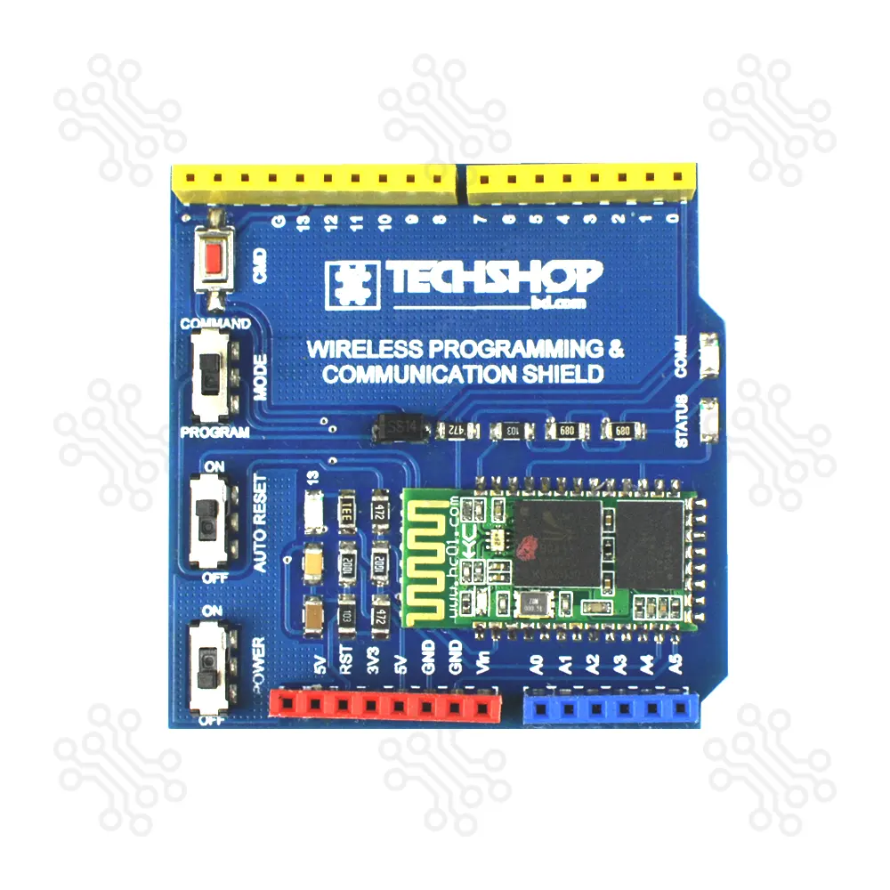 Wireless Programming & Communication Shield Blue in Bangladesh