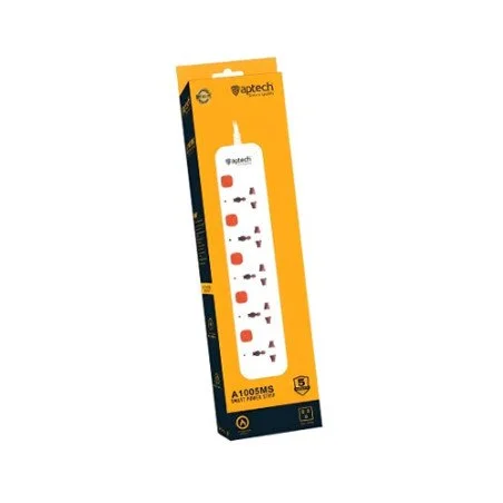 Aptech A1005MS 5 Port Power Strip Multiplug Extension Socket in Bangladesh