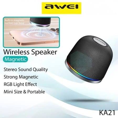 Awei KA21 Mini Wireless Bluetooth Magnetic Speaker 5W