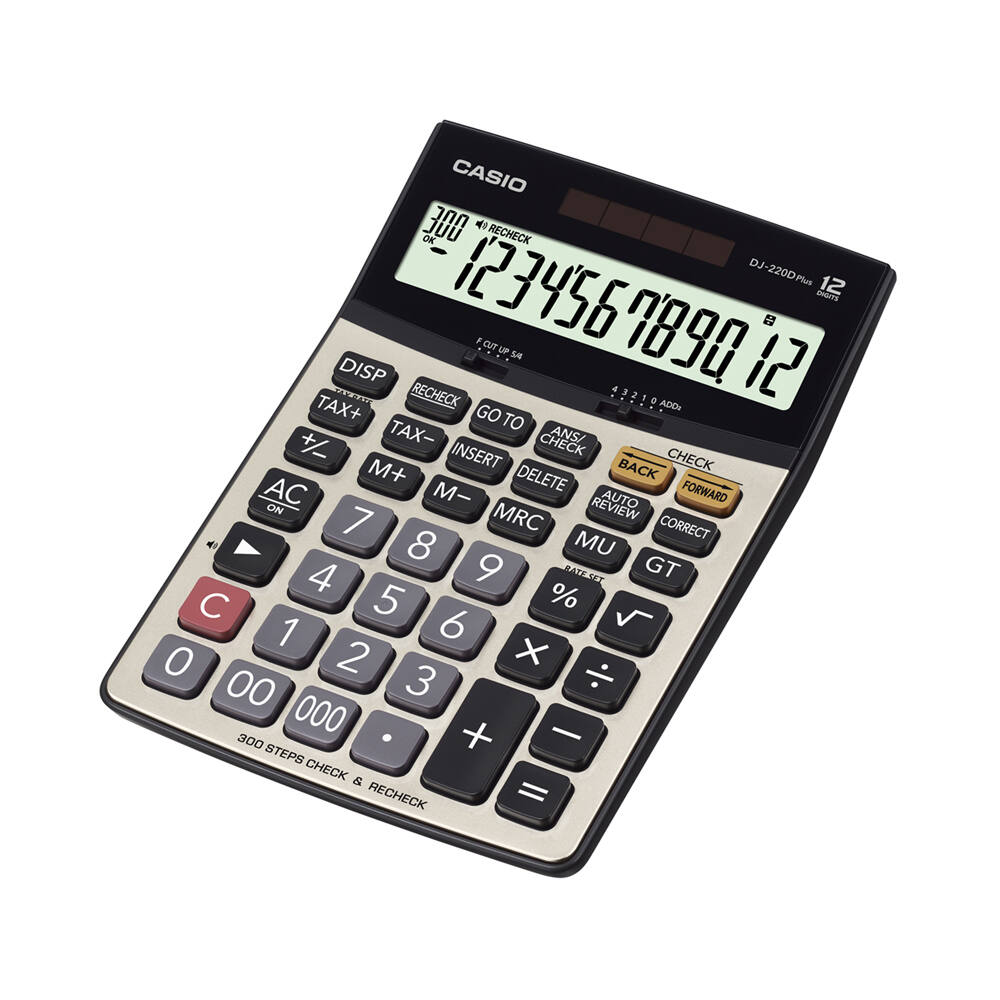 Casio DJ 220D PLUS Solar and Battery Powered Basic Calculator in Bangladesh