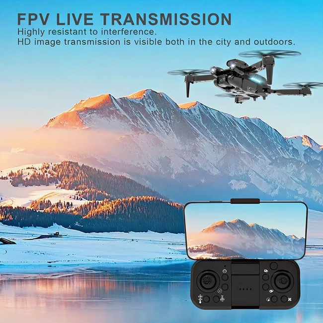 Brushless Motor Drone Micro Foldable CXF22 4K Camera in Bangladesh