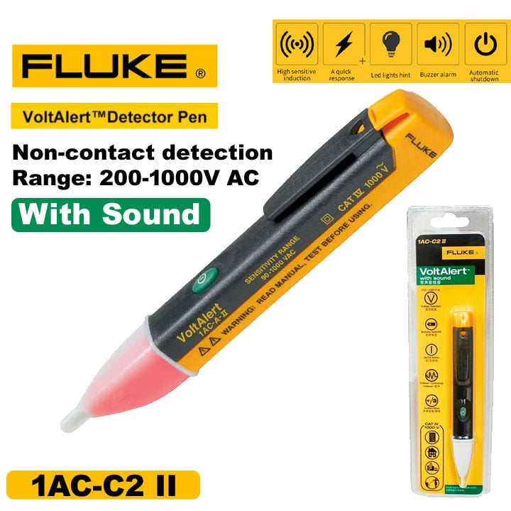 Fluke 1AC II Non Contact Voltage Tester Pen Type