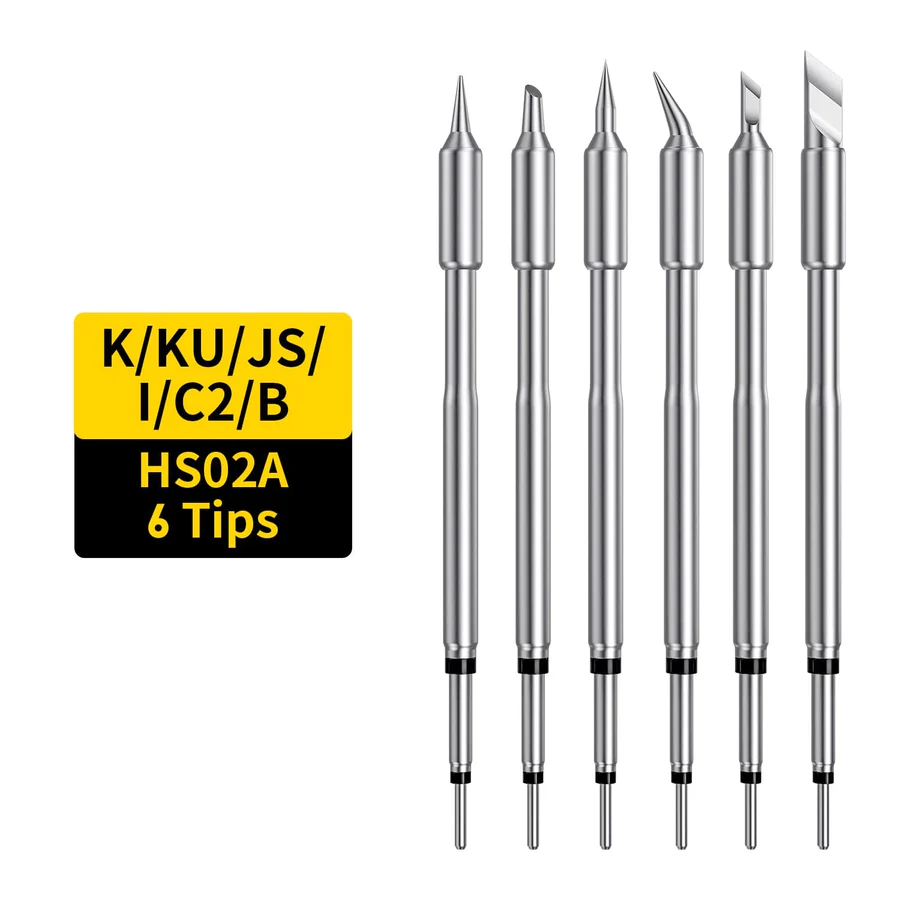 FNIRSI HS 02A Soldering Iron Tips Set