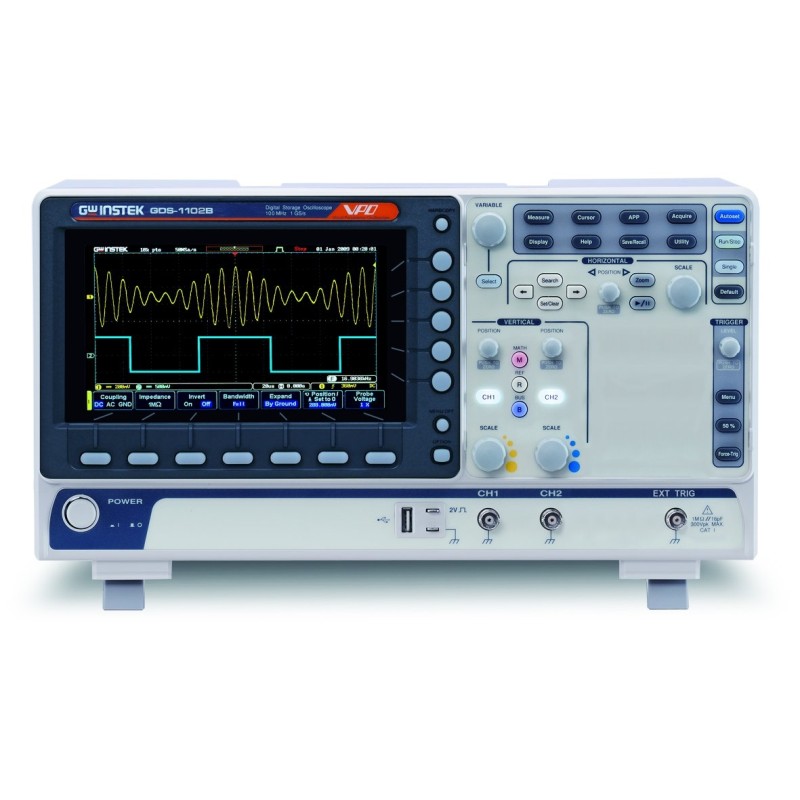 Gw Instek GDS-1102B with LAN Digital Storage Oscilloscope in Bangladesh
