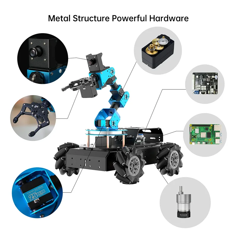 Hiwonder ArmPi Pro Raspberry Pi 5 ROS Robotic Arm Developer Kit in Bangladesh