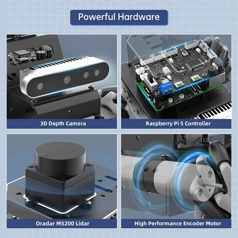 Hiwonder Raspberry Pi 5 Robot Car MentorPi M1 Mecanum in Bangladesh