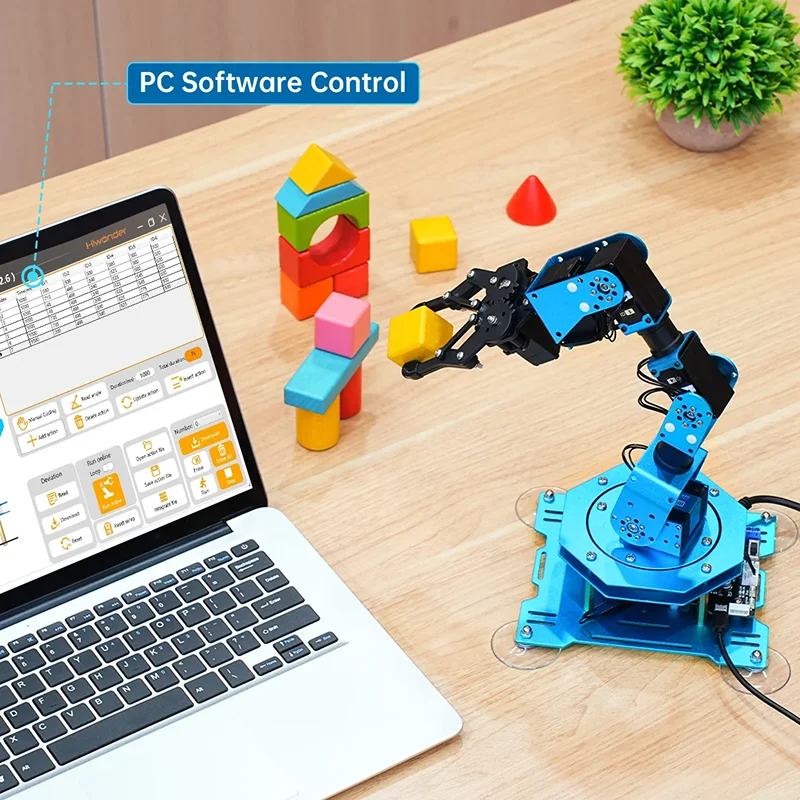 xArm 1S: Hiwonder Intelligent Bus Servo Robotic Arm for Programming in Bangladesh