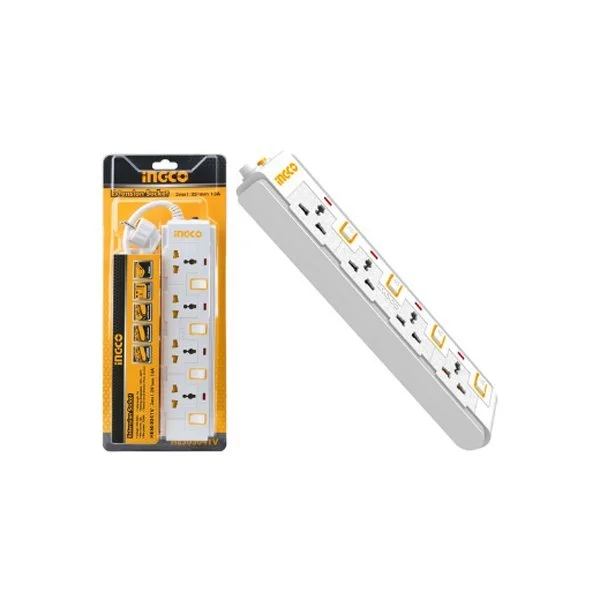 INGCO HES03041V Extension Socket With 4 Separate Switch Universal Plug in Bangladesh