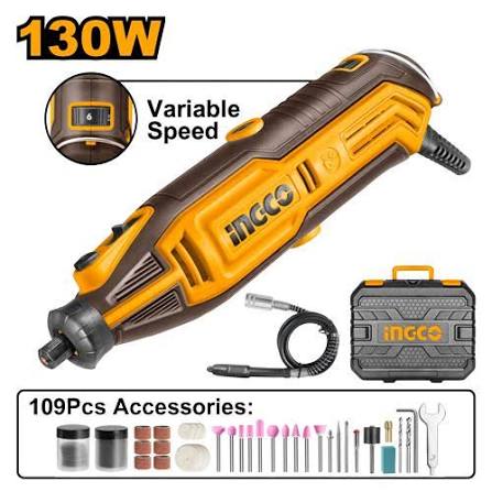 INGCO MG13328 Mini Grinder 130W 109PCS Set in Bangladesh