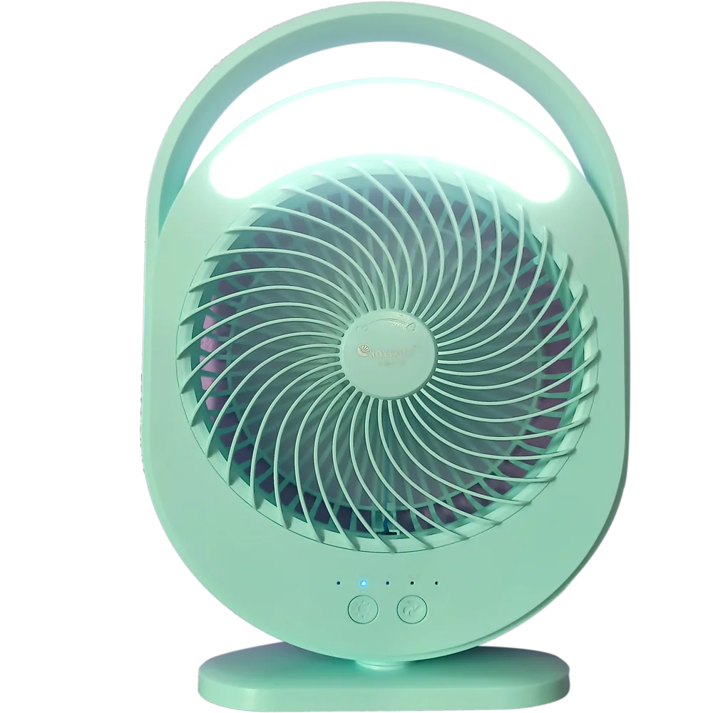 JOYKALY YG 719 Rechargeable Desk Fan With LED Lamp in Bangladesh