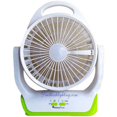 Joykaly YG 729 Rechargeable AC DC Fan With LED Light in Bangladesh