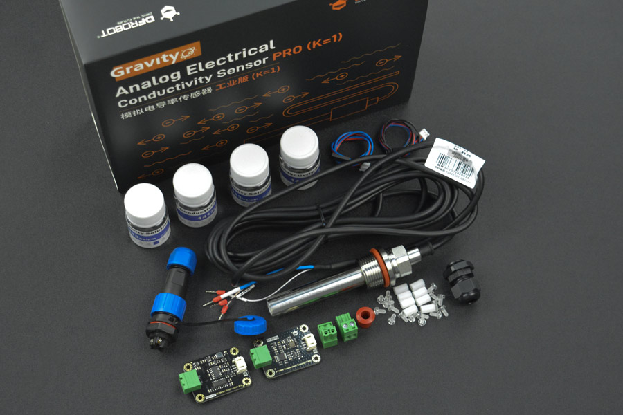 Gravity Analog Electrical Conductivity Sensor Meter V2 K1