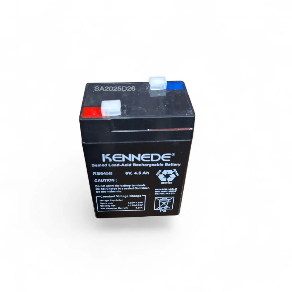 KENNEDE 6V 4.5AH Sealed Lead Acid Rechargeable Battery in Bangladesh