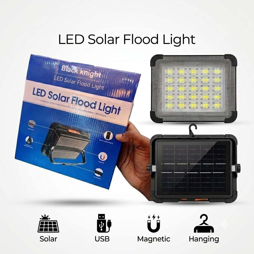 Portable Emergency LED Solar Flood Light 100W in Bangladesh
