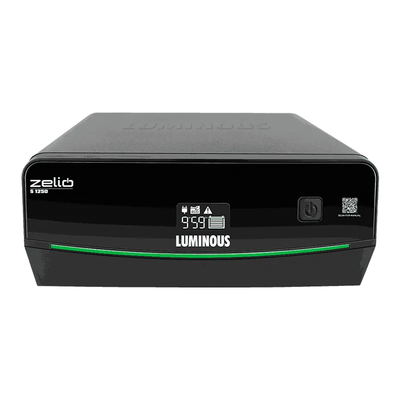 Luminous Zelio S 1250 1100VA Pure Sine Wave Inverter IPS 926W