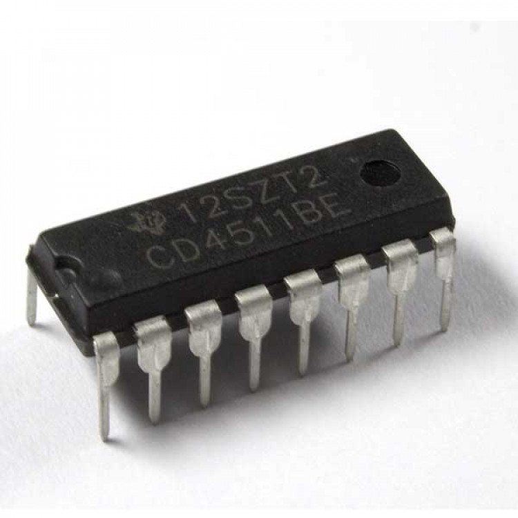 CD4511 7 Segment Driver IC