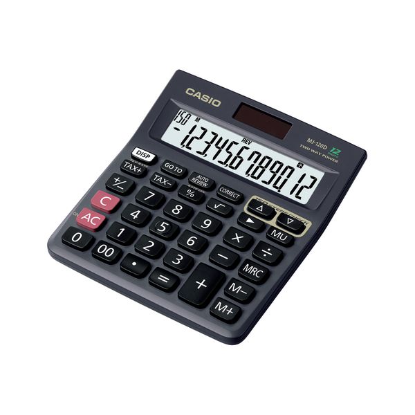 Casio MJ 120D Solar and Battery Powered Basic Calculator in Bangladesh