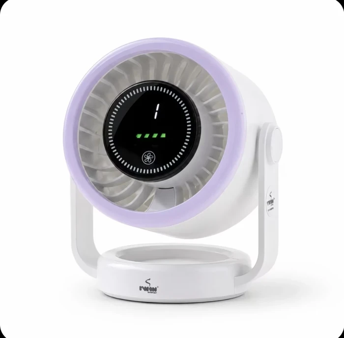 Rechargeable Desk Turbo Fan Brushless Motor
