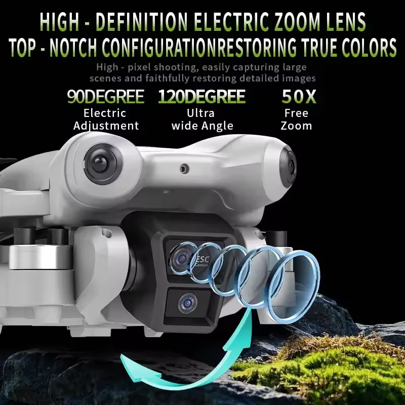 S101 MAX Brushless Drone 4K HD Dual Camera in Bangladesh