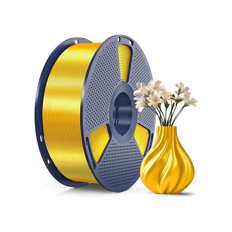 SUNLU Silk PLA+ Gold 3D Printer Filament 1.75mm 1kg