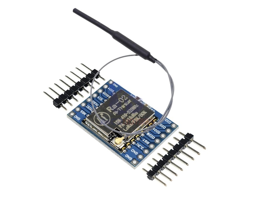 SX1278 LoRa Module 433MHz 10KM Original Ra 02 Ai Thinker Wireless Module with Antenna in Bangladesh
