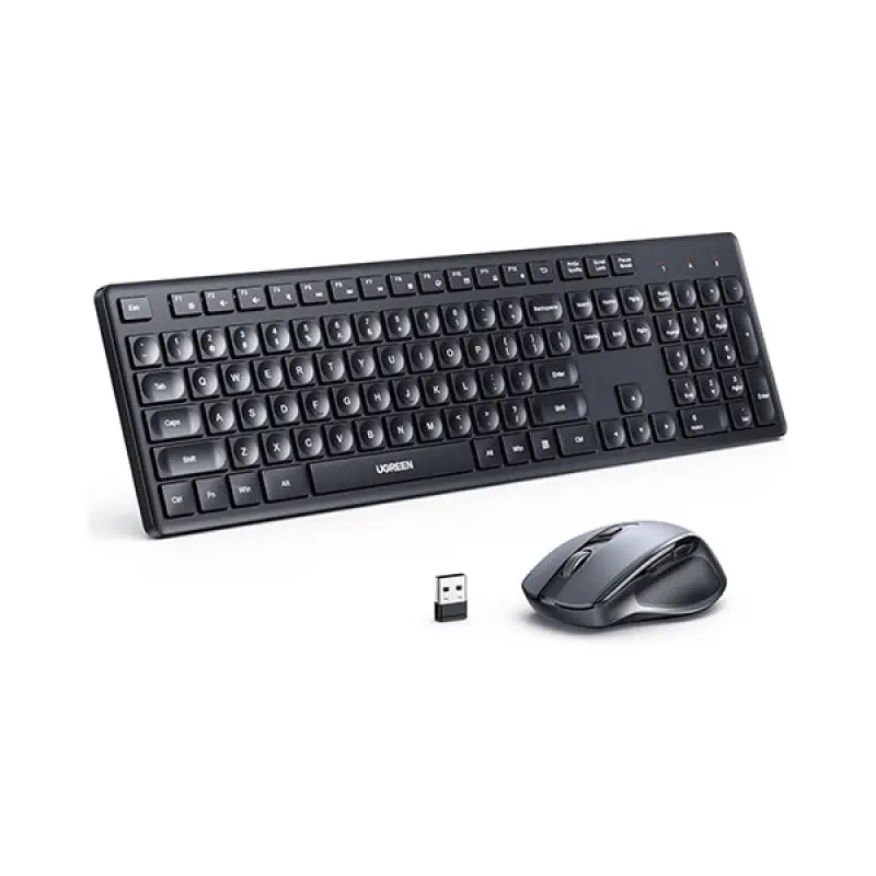 UGREEN MK006 Wireless Keyboard And Mouse Combo Without Battery