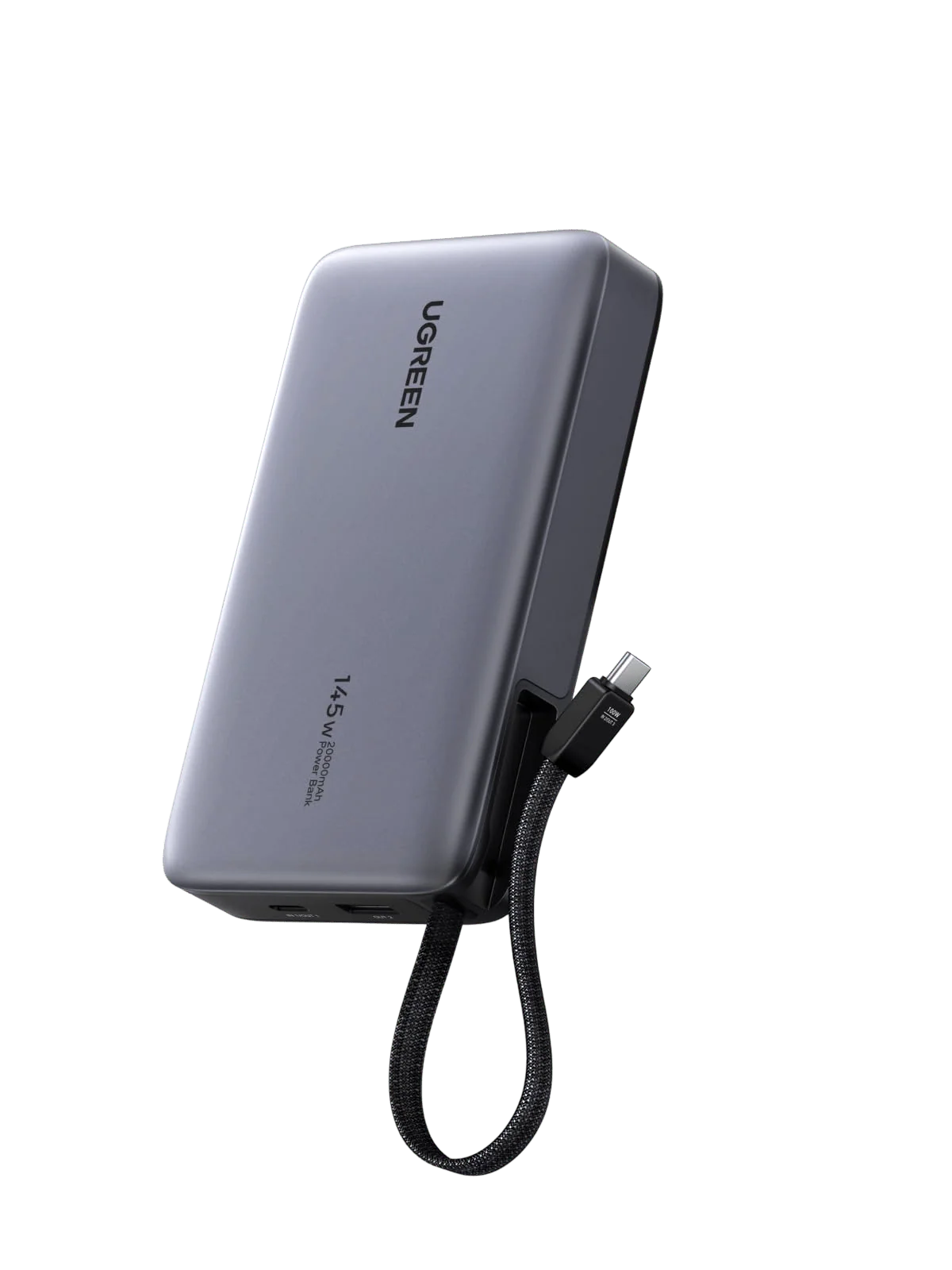 UGREEN Nexode PB551 20000mAh 145W Power Bank with Built-in USB-C Cable in Bangladesh
