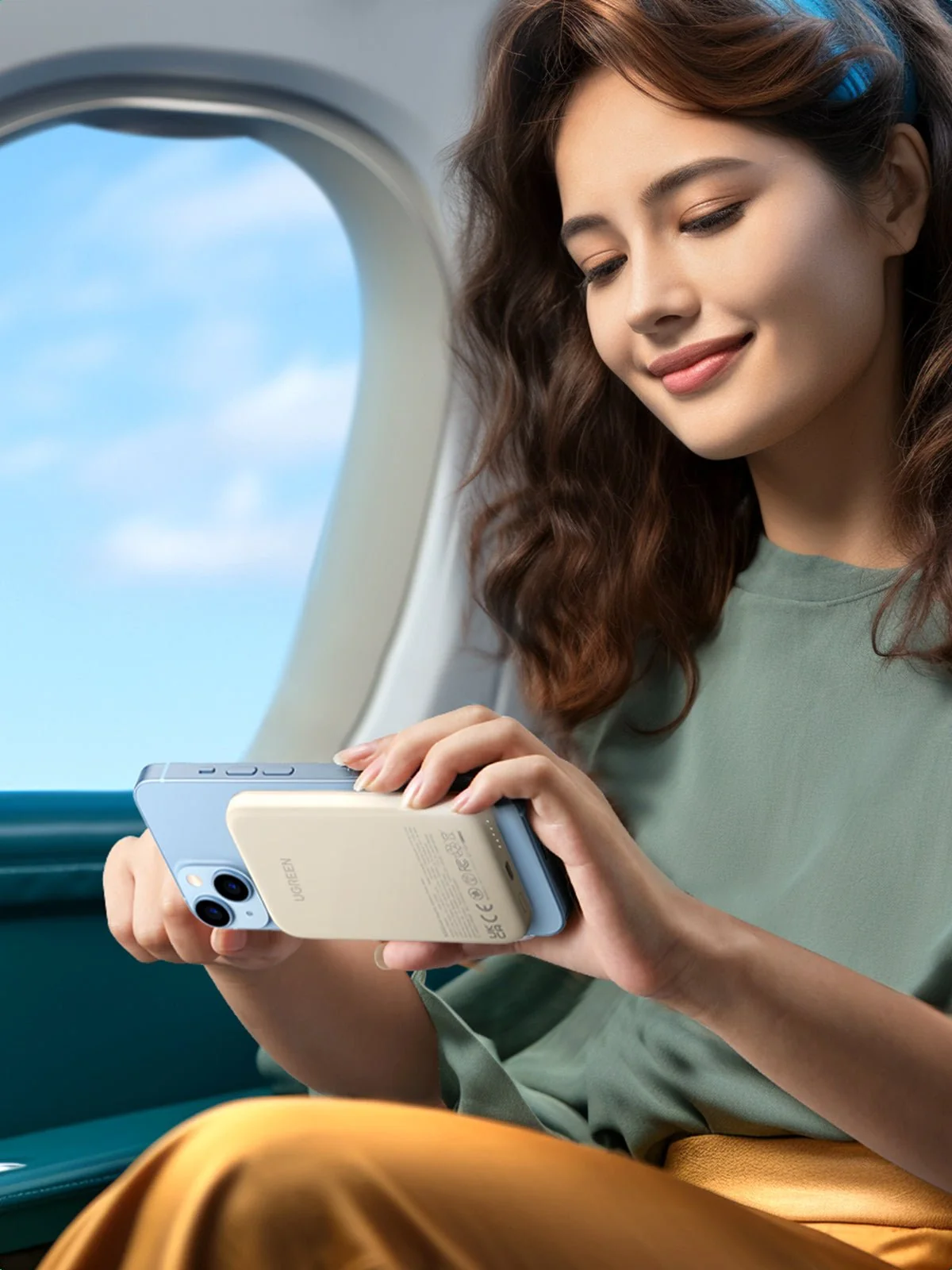 UGREEN PB560 5000mAh 15W Magnetic Wireless Power Bank in Bangladesh