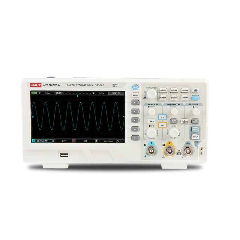 UNI T UTD2102CEX+ 100Mhz 2 Channel Digital Storage Oscilloscope